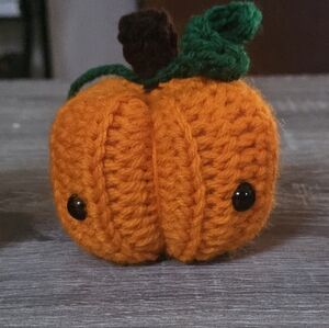 Miniature Plush Pumpkin